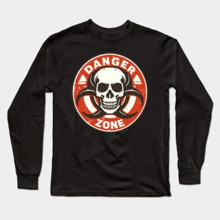 Biohazard Danger Zone Long Sleeve T-Shirt